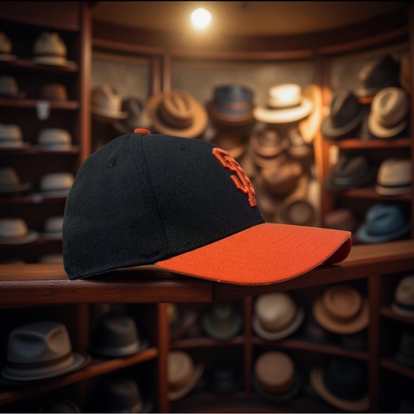 New Era MLB JR Alternate Team Classic 39THIRTY Stretch Fit Cap San Fran … - Picture 4 of 5